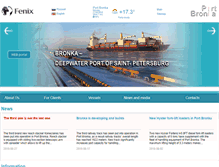 Tablet Screenshot of port-bronka.com